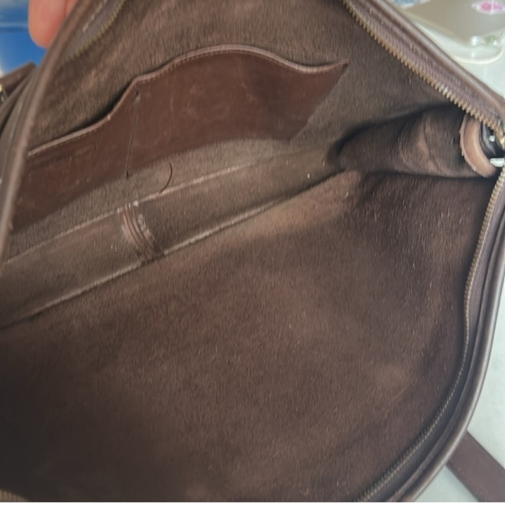 Vintage Coach Brown Leather Briefcase - Picture 4 of 14